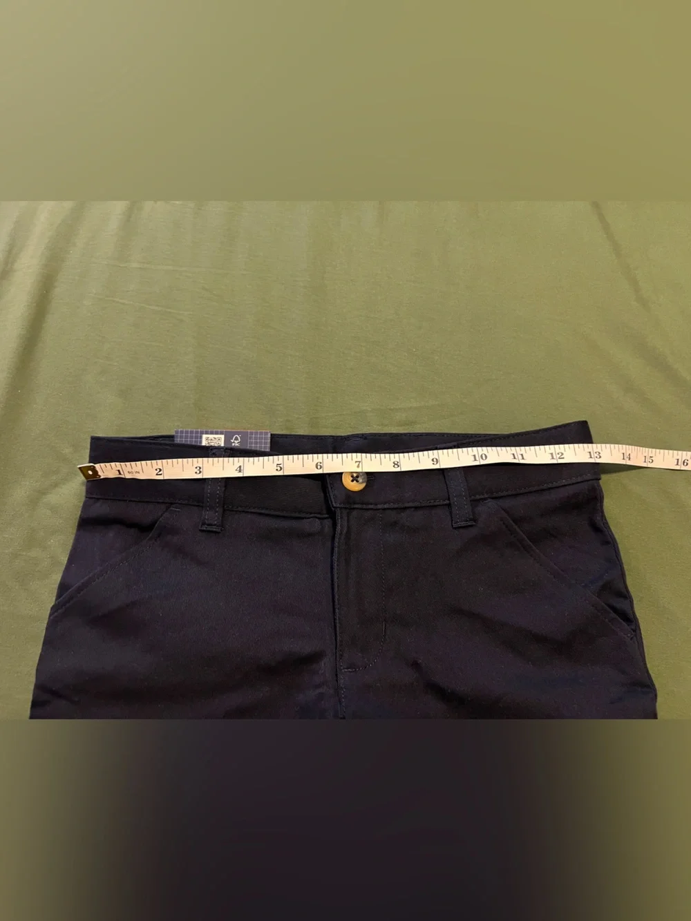 Boy’s Navy Stretch Chino Shorts Size 7 Short